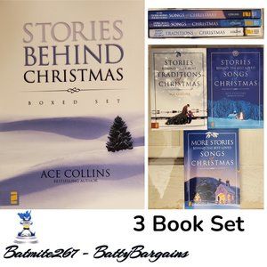 1-3 Boxset by Ace Collins Stories Behind Christmas His Best Love Songs